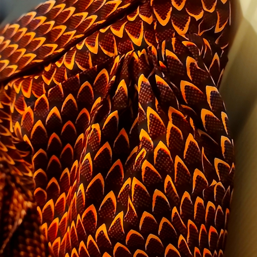 Ankara African Print Wrap Dress - Picture 4 of 9